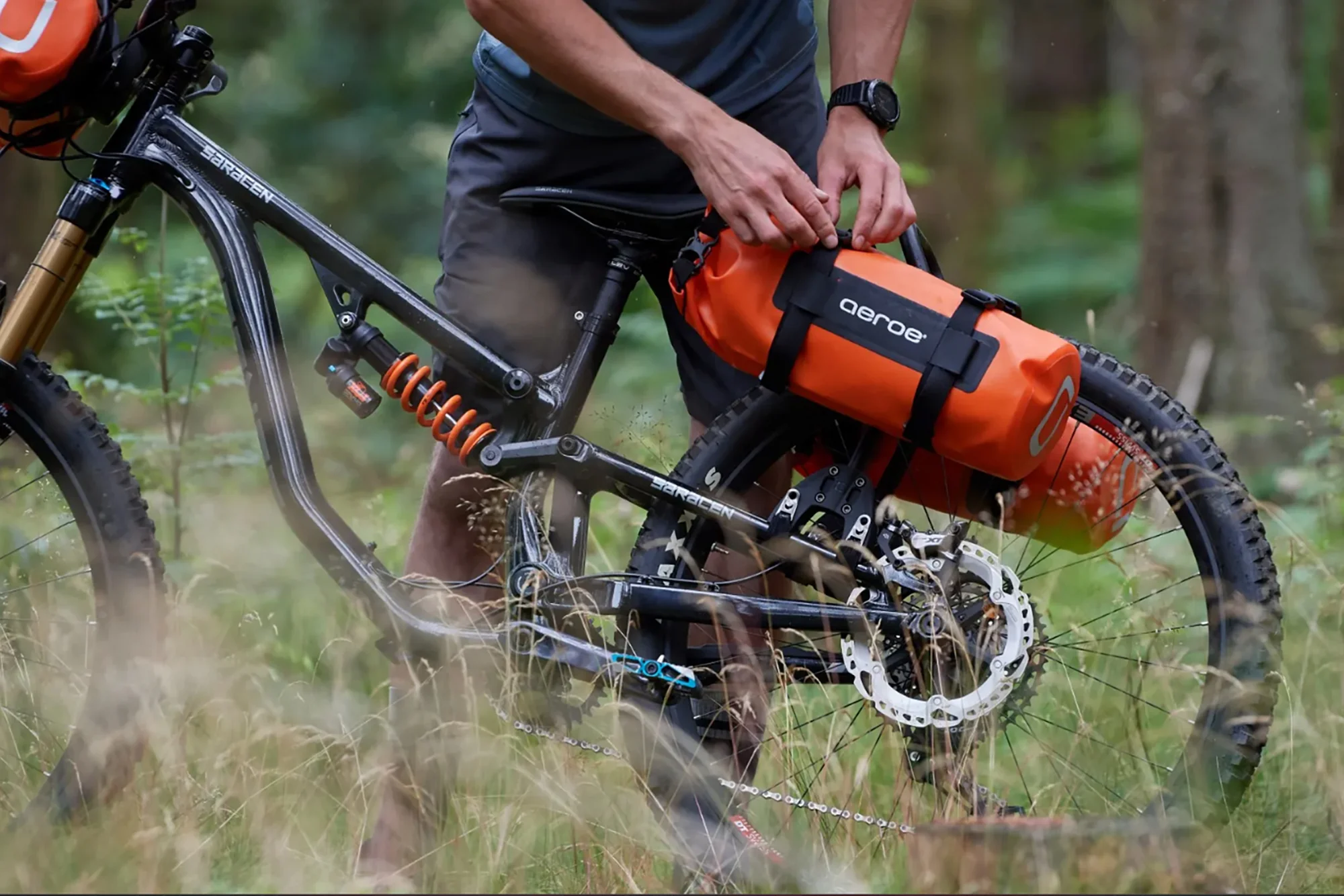 8L Heavy Duty Dry Bag Orange - Image 6